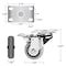 Powertec 3'' Swivel Plate Caster Wheels w/ Brake & 880 lbs Loads, Dual Locking PU Castor Wheels, 4PK 17208N - alternate 7