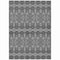 Homeroots 8' X 10' Black And Ivory Tribal Washable Indoor Outdoor Area Rug 614206 - alternate 1