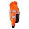 Dome75 Hi-Vis Bomber Jacket, Polyester, Class ANSI/ISEA 107-2020 Class 3 Type R, HiVis Orange/Black Bottom DJB3832 - alternate 7