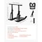 Vevor Weight Power Pull Push Sled Workout Fitness Strength Speed Training Sled Orange Q161J - alternate 7