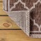 Jonathan Y Trebol Moroccan Trellis Textured Weave Espresso/Taupe 3 ft Square Indoor/Outdoor Area Rug SMB109B-3SQ - alternate 7