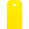 Brady Blank Tags Polyester 5.75 in H x 3 in W Yellow 250/BX THT-288-851-YL - alternate 2