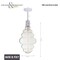 Bulbrite 4WLED BEEHIVE SHAPED GRAND, 2200K FILAMENT W/ WHITE MARBLE PENDANT, WHITE STRING 810176 - alternate 7