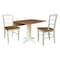 Whitewood Industries Rectangular Drop Leaf Dining Tables, 36 in W, 30 in L, 36 in H K79-36SDP-C2-2 - alternate 5