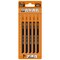 Cmt JIG SAW BLADES WOOD/COARSE STRAIGHT (HCS) 5-1/2inx 6TPI (5-PCS.) JT344D-5 - alternate 4