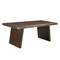 Homeroots 75" Dark Brown Solid Wood Live Edge Dining Table 554337 - alternate 8