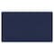 Ghent Fabric Bulletin Board 12"x48", Blue TF14-93 - alternate 1