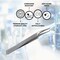 A2Z Scilab Tweezers, Angled Fine Point Tips 4.75 Inch Lab Forceps, Stainless Steel A2Z-ZR-JF-8A - alternate 6