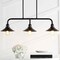 Jonathan Y Cade 34.25" 3-Light Metal Farmhouse Industrial LED Pendant, Oil Rubbed Bronze JYL1113A - alternate 15