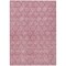 Homeroots 3' X 5' Pink And Purple Geometric Washable Indoor Outdoor Area Rug 613566 - alternate 7