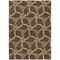 Homeroots 3' X 5' Brown And Beige Geometric Washable Indoor Outdoor Area Rug 613476 - alternate 9