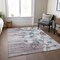 Homeroots 10' X 14' Teal Blue Aqua And Ivory Floral Washable Indoor Outdoor Area Rug 582781 - alternate 6