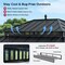 Sunjoy Kingston 16x12 Gazebo, Steel Hardtop Gazebo with Curtain and Netting - Gray Aluminum Posts A10204368100 - alternate 16