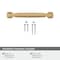 Amerock Stature 5-1/16 in 128 mm Center-to-Center Champagne Bronze Cabinet Pull BP36888CZ - alternate 5