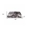 Homeroots 50" X 70" Dark Gray and Ivory Faux Fur Plush Throw Blanket 354560 - alternate 5