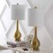 Jonathan Y Tyler 24" Modern Classic Gourd Iron LED Table Lamp w/Pull-Chain w/Dual USB Charging Port, Brass, 2PK JYL1127C-SET2 - alternate 9