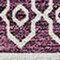 Homeroots 5' X 8' Eggplant And Ivory Southwestern Washable Indoor Outdoor Area Rug 593667 - alternate 9
