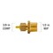 Proline Series Brass 3/8-in COMP x 1/2-in MIP Connector CP-124NLB - alternate 4