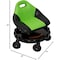 Traxion Engineered Products Progear Mobile Rolling Gear Race Seat With Tray And Five All Terrain Casters - Green 2-705 - alternate 4