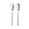 Mepra Fantasia Pewter Salad Serving Set - 2 Pieces - Sage 10S622122P - alternate 1