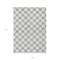 Homeroots 9' X 12' Gray And Silver Polka Dot Washable Indoor Outdoor Area Rug 595233 - alternate 9