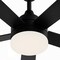 Afx Maddox - 52in 5 Blade LED Ceiling Fan - Black Finish MDXN525LACBKBK-WS - alternate 6