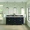 James Martin Vanities Lorelai 72in Double Vanity, Black Onyx w/ 3 CM Eternal Jasmine Pearl Silestone Top 424-V72-BKO-FEJP - alternate 10