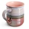 Gibson Home Copper Tonal 4 Piece 18 Ounce Stoneware Cup Set in Mauve 142965.01 - alternate 5