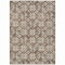 Homeroots 8' X 10' Brown Gray And Beige Floral Washable Indoor Outdoor Area Rug 595934 - alternate 9