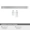 Amerock Premise 6-5/16 inch (160mm) Center-to-Center Polished Chrome Cabinet Pull, 25PK 25VMP3684626 - alternate 4