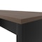 Bestar Connexion L-Shaped Workstation with Lateral File, Antigua/Black 93883-000052 - alternate 5