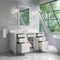 James Martin Vanities Bristol 60" Single Vanity, Bright White, w/ 3 CM Siberian Silestone Top 157-V60S-BW-3SFR - alternate 4