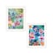 Homeroots Set Of Two Succulents Paradise and Tropical Flowers White Framed Print Wall Art, 2PK 408078 - alternate 1