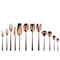 Mepra Linea Flatware Set - 67 Pieces - Bronze 109122067 - alternate 1