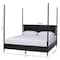 Baxton Studio Tamra Four-Poster Platform Bed, King 264-14390-ZORO - alternate 8