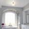 Vaxcel Huntley 12-in W Natural Brass Farmhouse Schoolhouse Semi Flush Mount Ceiling Light White Glass C0261 - alternate 9