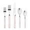 Mepra Fantasia Flatware Set - 5 Pieces - Pale Rose 10Z722005 - alternate 1