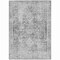 Homeroots 10' X 14' Charcoal Oriental Washable Indoor Outdoor Area Rug 607595 - alternate 9