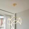 Jonathan Y Lisette 25" Contemporary Minimalist 360 Adjustable Silicone Rope Dimmable Integrated LED Chandelier,  JYL7140A - alternate 14