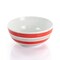 Gibson Home Sunset Stripes 12 Piece Round Fine Ceramic Dinnerware Set in Red 126915.12 - alternate 10