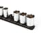 Tekton 3/8 Inch Drive x 8 Inch Socket Rail, 10 Clips (Black) OSR11210 - alternate 5