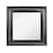 Homeroots 38" Gray Square Wood Framed Accent Mirror 478623 - alternate 4