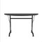 Correll Half Round Econoline TFL Flip Top Table, 48 in W, 23 in to 31 in H, Particleboard Top FTM2448TFHR-07 - alternate 10