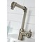 Kingston Brass One-Handle Single-Hole Bathroom Faucet with Push Pop-Up Drain, Brushed Nickel KS144RXBN - alternate 5