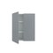 Cambridge Radiance 24 in. W x 12 in. D x 36 in. H Ready to Assemble Slab Wall Kitchen Cabinet in Matte Grey SA-W2436-MG-KIT - alternate 8