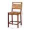 Bali & Pari Chabela Handwoven Seagrass Counter Stool 262-2PC-14343-ZORO - alternate 7