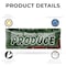 Signmission Farm Fresh Organic Produce, 48 Inch x 120 Inch, Vinyl Banner B-120-30605 - alternate 5