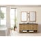 James Martin Vanities Breckenridge 72" Double Vanity, Light Natural Oak, w/ 3 CM Phantome Eclos Top 330-V72-LNO-3PHT - alternate 9