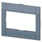 Siemens cover frame for door cutout 76.2 x 45.65 mm WxH accessory for: circuit 3VA9053-0SB10 - alternate 1