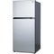 Commercial Cool 20 cu.ft Top Mount Refrigerator / Freezer -Stainless Look CCR2000GS - alternate 1